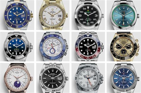 rolex type watches|rolex watch list of models.